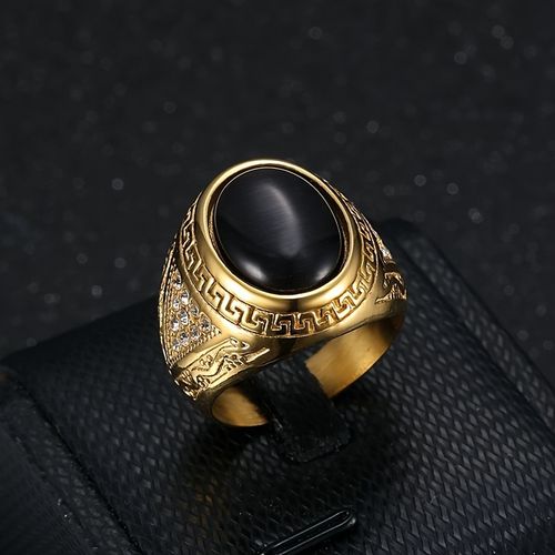 💎2 PC Imitation Cat's Eye Stone Ring Gradient Green Ring