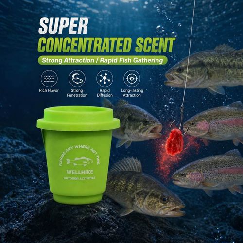 zhy-cepin🎣Revolutionary Cup-Packed Gluten Bait-Wild Fishing Attractant Bait🐟
