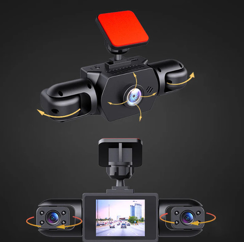 ✨DLJ-CePin✨4-Lens 360° View Car Dash Cam