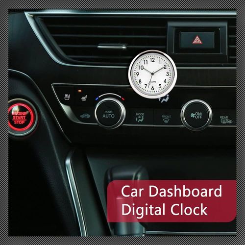 ✨DLJ✨Car Clock Luminous Mini Ornament