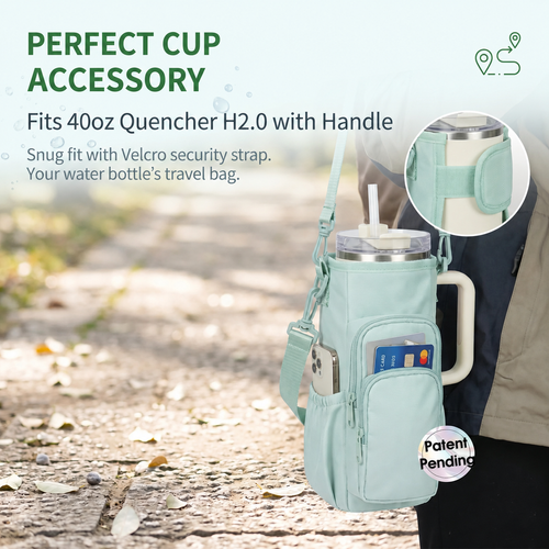✨DLJ-CePin✨Sportsnew Water Bottle Carrier Bag for 40oz Tumbler