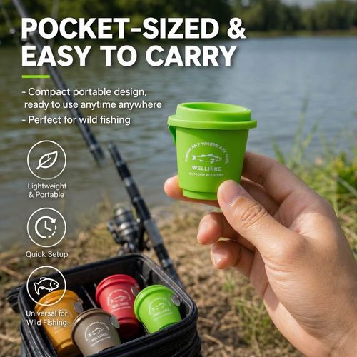 zhy-cepin🎣Revolutionary Cup-Packed Gluten Bait-Wild Fishing Attractant Bait🐟