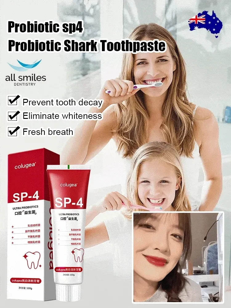 🔥zzp🔥SP-4 Probiotic Brightening and cleaning toothpaste