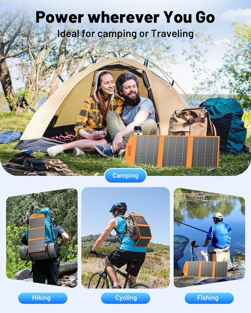 ✨DLJ-Cepin✨Solar Panels Portable Foldable Solar Charger