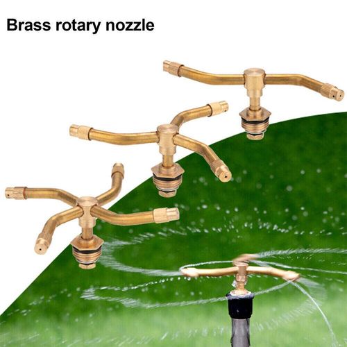 4 arm automatic rotary sprinkler with water-sealing tape