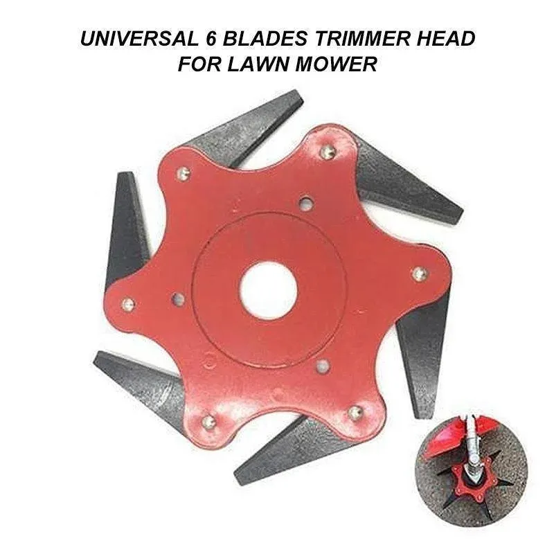 🛠️UNIVERSAL 6-Steel Razors Trimmer Head-Enhanced Edition