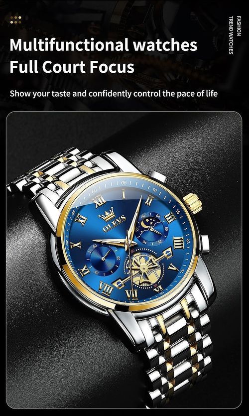 ✨2026 New Model OLEVS Watch 2859 Luxury Business Chronograph