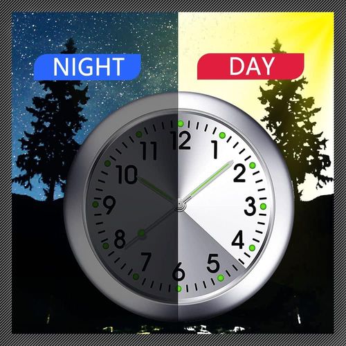 ✨DLJ✨Car Clock Luminous Mini Ornament