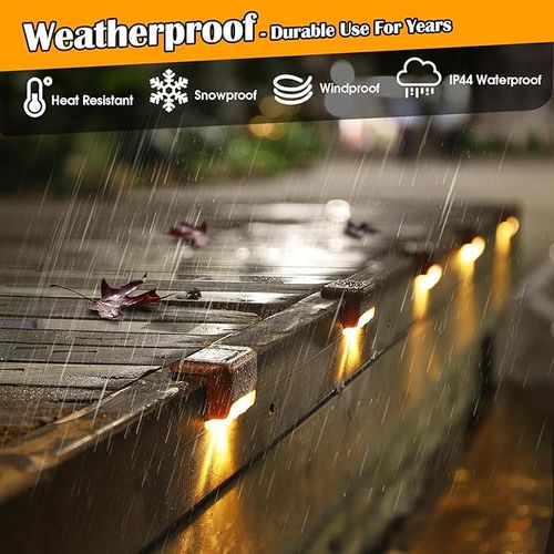 sjd Wireless Solar Deck Lights ✨FREE Shipping - Today Only