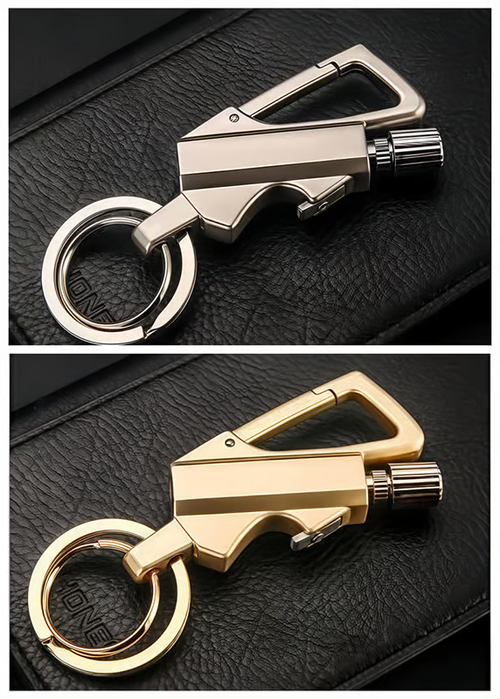 ✨DLJ-CePin✨Permanent Match Infinity Lighter with Multitool Keychain Bottle Opener