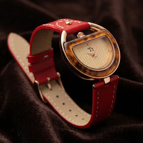 ✨DLJ-CePin✨Women's Leather Strap Watch