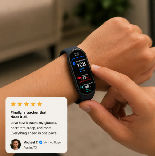 ✨DLJ-CePin✨Smart Wristband with High-Precision Monitoring of Blood Oxygen Levels, Sleep, and Heart Rate