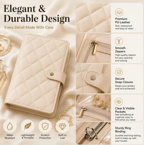 ✨DLJ-CePin✨Travel Jewelry Notebook