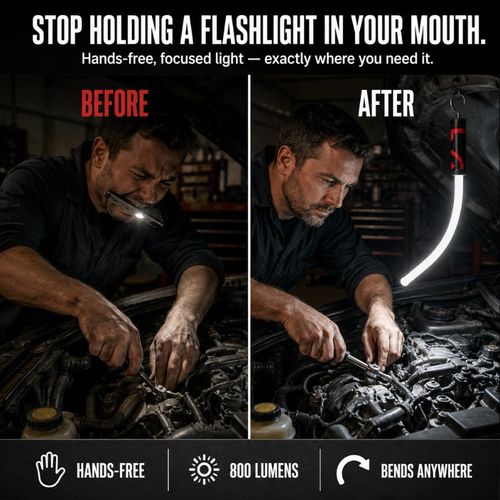 ✨DLJ-CePin✨30 Inch Silicone Flexible LED Light