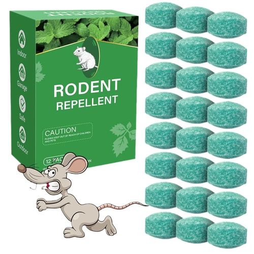 zhy-cepin🌿Natural Peppermint Rodent Repellent Balls (12 Pack) 🚫Keep Rats, Mice & Pests Away Safely✅