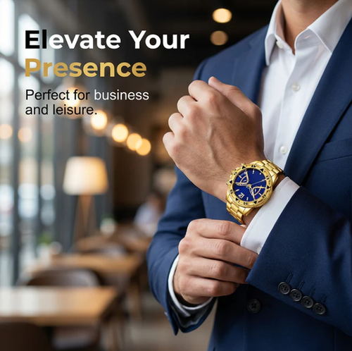 ✨DLJ-CePin✨Men's Classic Metal Quartz Watch