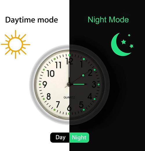 Car Metal Clock Decoration