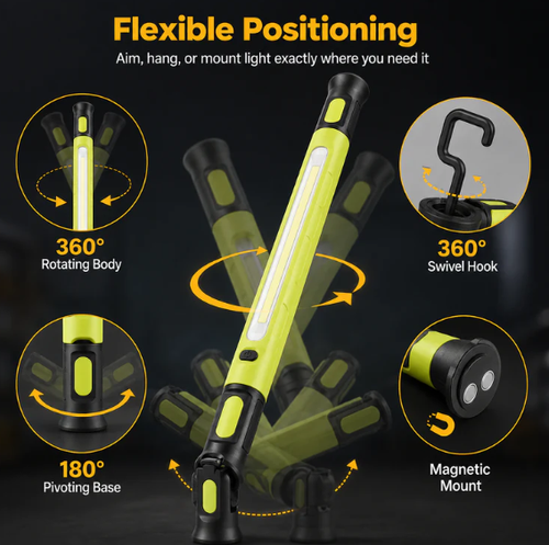 ✨DLJ-CePin✨Multifunctional Magnetic Emergency Work Light