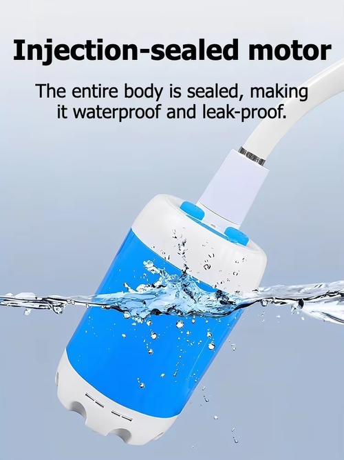 ✨DLJ-CePin✨Electric Shower Pump Rechargeable Outdoor Camp Pump Portable