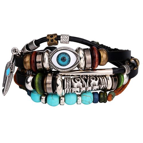Evil Eye layered Bracelet