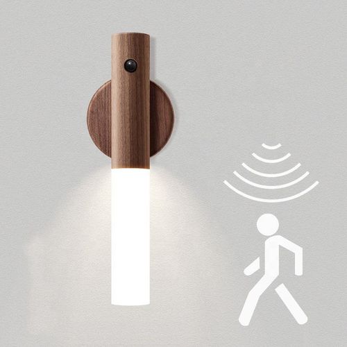Luz nocturna LED com sensor corporal