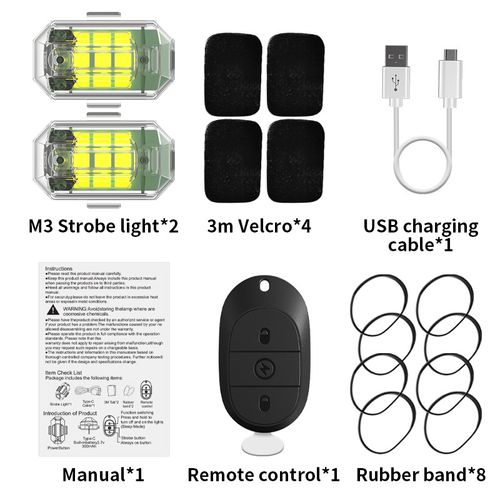 Luzes intermitentes de led