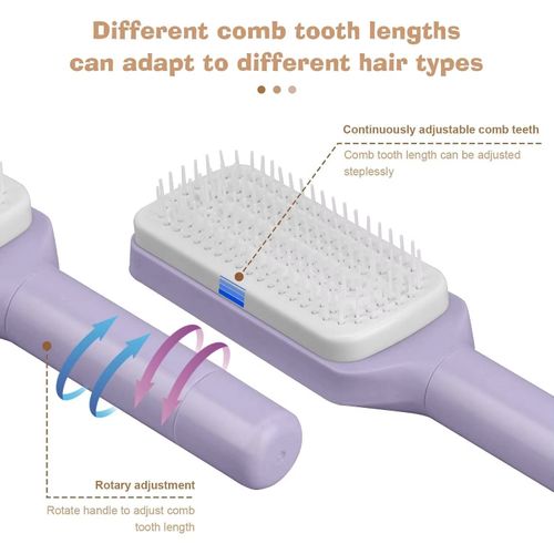 Self-Cleaning Hair Brush