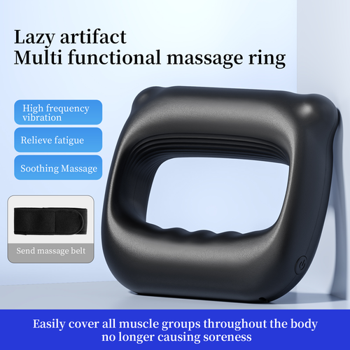 2026 New Fascia Ring R10 Mini Muscle Recovery Fascia Device upgraded adjustable strap fits Up to 55in waist, Cordless Rechargeable, Designed for Waist & Back Muscle Recovery portable massager parents gift