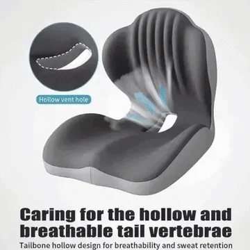 Ergonomic memory foam seat cushion