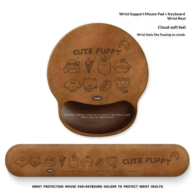 Wrist guard mouse pad + keyboard stand