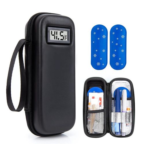 Nsulin Cooler Travel Case ❄️💙 Built-in Temperature Display 🌡️