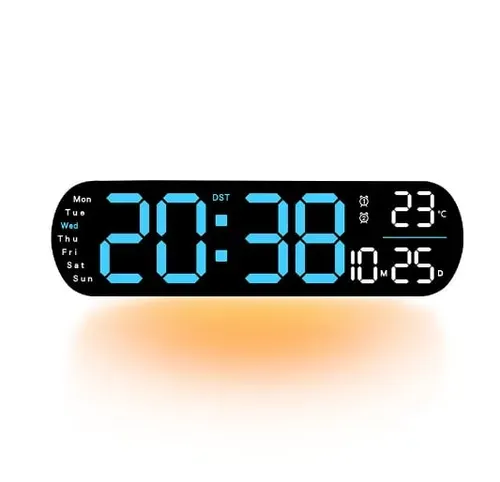 🔥2026 Upgraded Digital Wall Clock Large Display