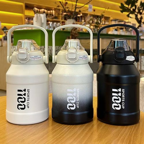 1100MLPortable Big Capacity Kettle 316 Stainless Steel Insulated Travel Sports Water Bottle Vacuum Flask With Handle