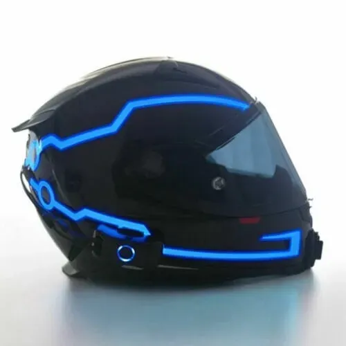 Motorcycle helmet LED light strip 🏍️Excluding helmets