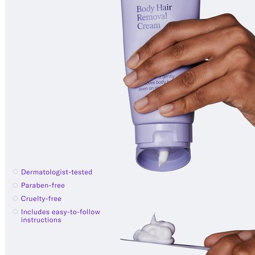 🌸 Experience Smooth, Silky Skin✨ Body Hair Removal Cream - For Gentle, Quick Hair Removal!
