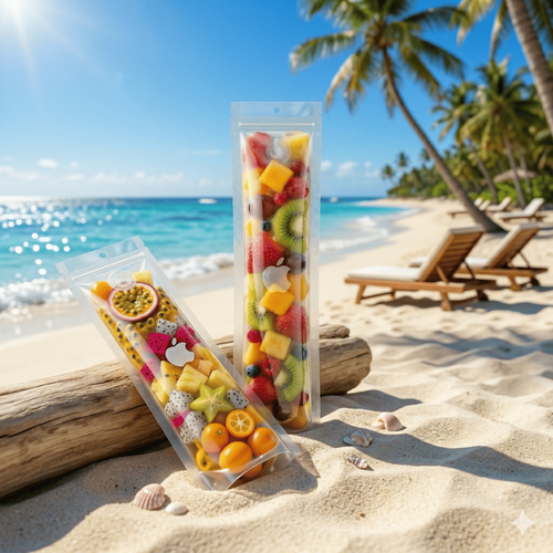 🍦 100 PCS DIY Popsicle Bags