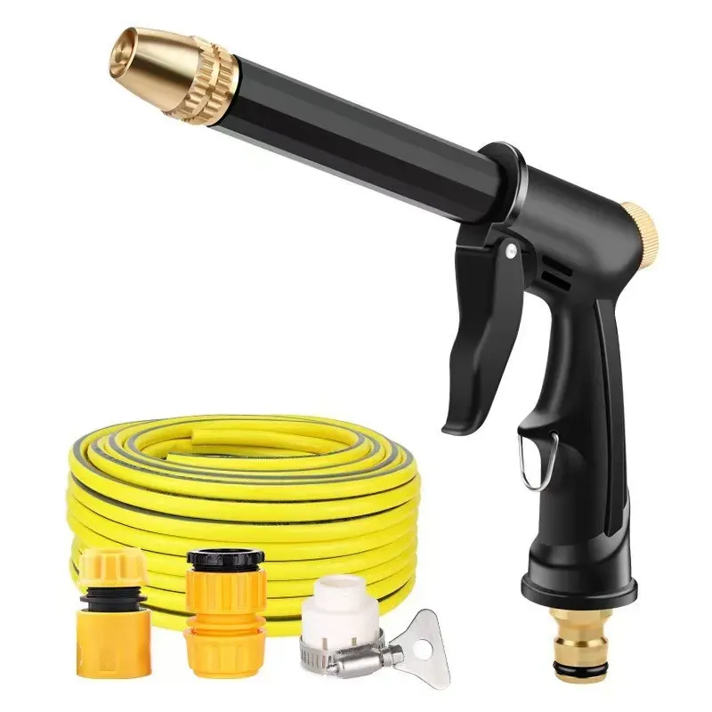Portable high-pressure water sprayer, adjustable garden hose nozzle, car washing maintenance tool, pet cleaning tool