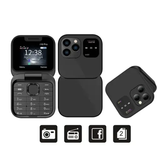 2024 NEW MINI FLIP MOBILE PHONE 2 SIM CARD SMALL DISPLAY FOLDABLE CELL PHONE