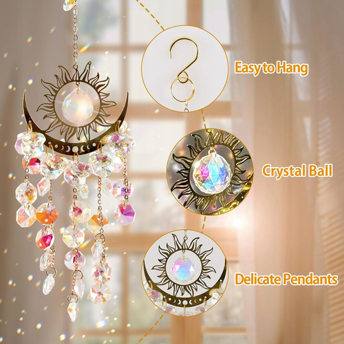 Home decoration sun catcher crystal atmosphere ornament gift