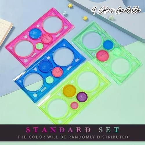 Spirograph Geometric Ruler Set