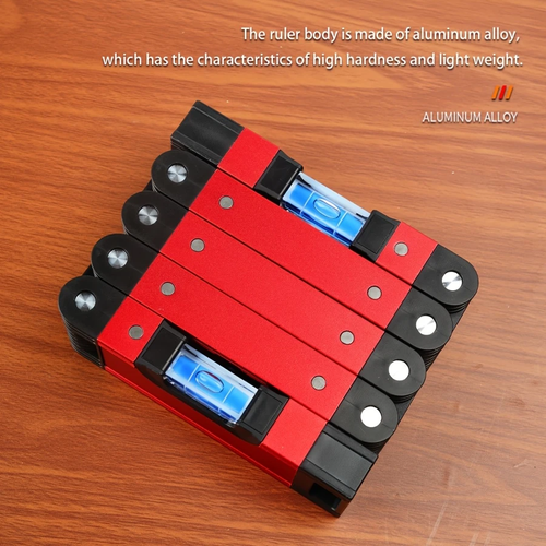 Horizontal folding ruler