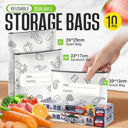 🥦Reusable Aluminum Foil Sealable Storage Bags