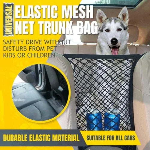 Universal Elastic Mesh Net Trunk Bag (Three layer)