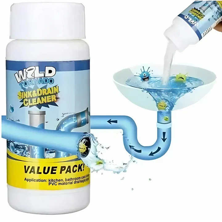 Buy two get one free: Sink and Drain Pipe Cleaning Powder