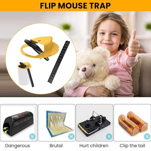 Bucket Lid Mouse Trap  🔥