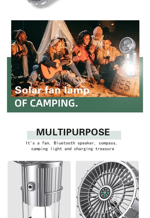 2025🔥🎁Hot Sale 49% OFF🎁🔥5-In-1 Portable LED Camping Lantern With Fan  FREE SHIPPING