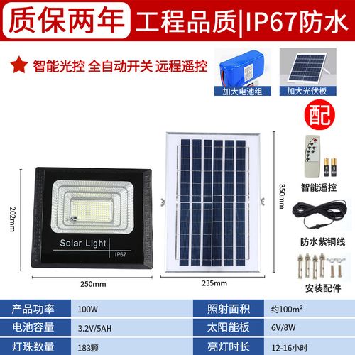 End Power Cuts Now! 70W Solar Light - Pay $0 on Electricity Bills