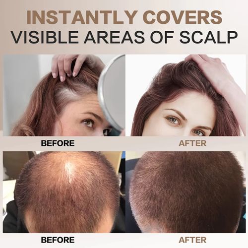 Waterproof hair shadow powder, for thinning hair and covering & touching up dark roots