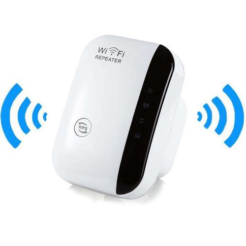 UK Plug 2.4G Wi-Fi Repeater Booster 300Mbps - Fast Speed Wireless Signal Amplifier Access Point, Small Size Custom WLAN Hotspot Extender