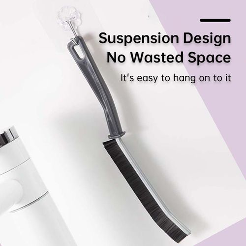 Buy 2 Get 1 Free 3 in 1 Hard-Bristled Crevice Cleaning Brush - Thin Slim Gap Cleaner for Toilet Kitchen Bathroom, Dead Corner Brush for Window Tile Door Shelf